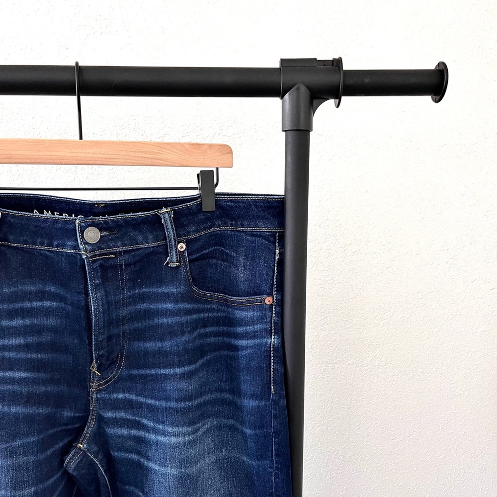 American Eagle Athletic Skinny Fit Dark Wash Jeans